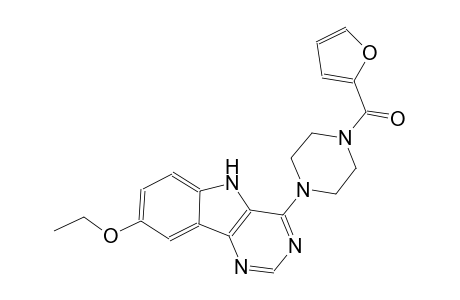 8-ethoxy-4-[4-(2-furoyl)-1-piperazinyl]-5H-pyrimido[5,4-b]indole