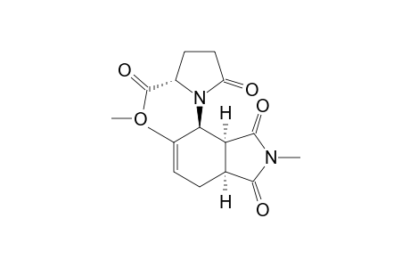 (S)-Methyl-1-((3aS,4S,7aS)-2,5-dimethyl-1,3-dioxo-2,3,3a,4,7,7a-hexahydro-1H-isoindol-4-yl)-5-oxopyrrolidine-2-carboxylate