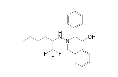 N-Benzyl-N-(2-hydroxy-1-phenylethyl)-N'-[1-(trifluoromethyl)pentyl]hydrazine