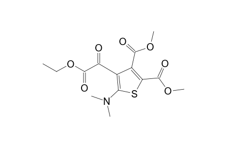 Dimethyl 2-(N,N-dimethylamino)-3-(2'-ethoxy-2'-oxoacetyl)thiophene-4,5-dicarboxylate