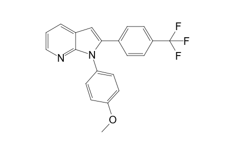 1-(4-Methoxyphenyl)-2-(4-(trifluoromethyl)phenyl)-1H-pyrrolo[2,3-b]pyridine