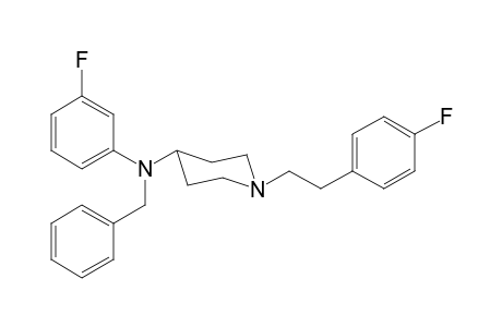 N-Benzyl-N-3-fluorophenyl-1-[2-(4-fluorophenyl)ethyl]piperidin-4-amine