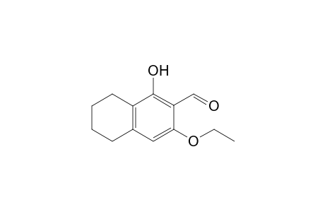 3-Ethoxy-1-hydroxy-5,6,7,8-tetrahydronaphthalene-2-carbaldehyde