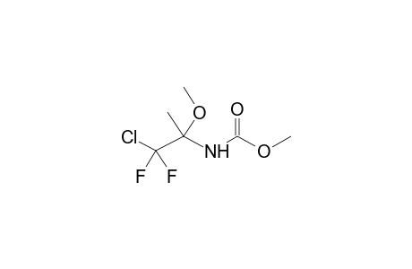 METHYL (2,2-DIFLUORO-2-CHLORO-1-METHYL-1-METHOXYETHYL)CARBAMATE