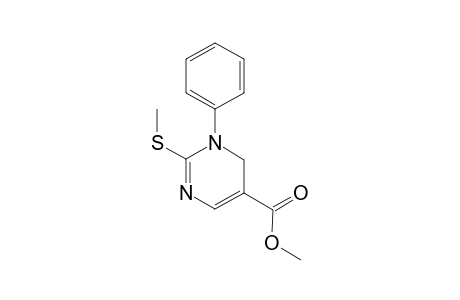 Methyl 2-methylthio-1-phenyl-1,6-dihydropyrimidine-5-carboxylate