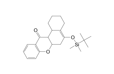 5-[(tert-Butyldimethylsilyl)oxy]-1,2,3,4,6,6a,12a,12b-octahydro-12H-benz[a]xanthen-12-one