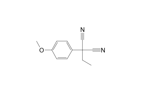 Ethyl-(p-methoxyphenyl)malononitrile