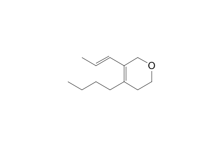 4-Butyl-3-propenyl-5,6-dihydro-2H-pyran