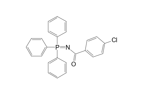 4-chloro-N-tri(phenyl)phosphoranylidenebenzamide