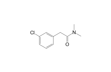 2-(3-Chlorophenyl)-N,N-dimethylacetamide