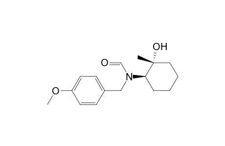 Formamide, N-(2-hydroxy-2-methylcyclohexyl)-N-[(4-methoxyphenyl)methyl]-, cis-