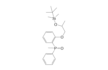 [2-(2-{[tert-butyl(dimethyl)silyl]oxy}propoxy)phenyl](methyl)phenylphosphine oxide