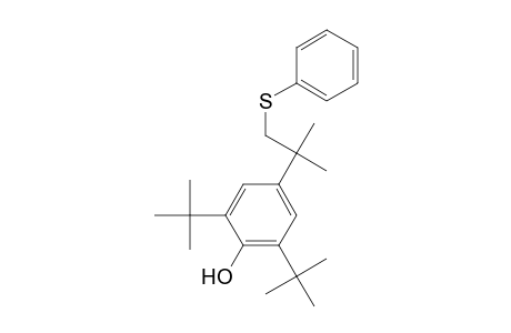2,6-Ditert-butyl-4-(2-methyl-1-phenylsulfanyl-propan-2-yl)phenol