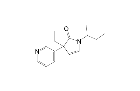 N-sec-Butyl-3-ethyl-3-(3-pyridyl)-1,3-dihydropyrrol-2-one
