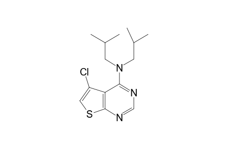 Thieno[2,3-d]pyrimidin-4-amine, 5-chloro-N,N-bis(2-methylpropyl)-
