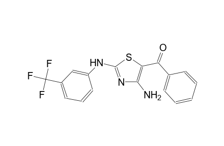 methanone, [4-amino-2-[[3-(trifluoromethyl)phenyl]amino]-5-thiazolyl]phenyl-