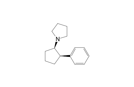 (1R*,2R*)-2-Phenyl-1-(pyrrolidino)cyclopentane