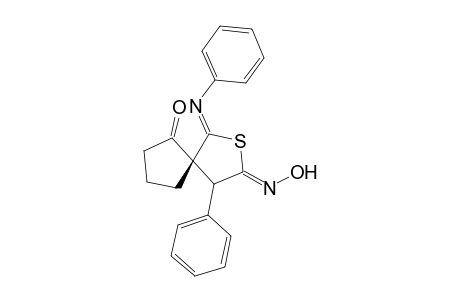 (R)-4-Phenyl-1-[(Z)-phenylimino]-2-thia-spiro[4.4]nonane-3,6-dione 3-oxime