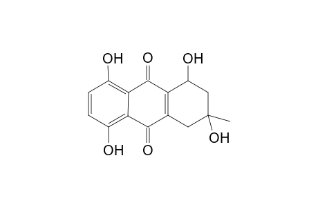 (1RS,3SR)-1,3,5,8,-Tetrahydroxy-3-methyl-1,2,3,4,-tetrahydro-9,10-anthraquinone