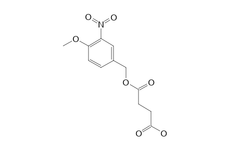 4-METHOXY-3-NITROBENZYL-HYDROGEN-SUCCINATE