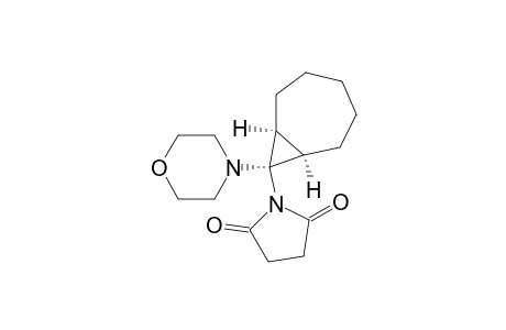 2,5-Pyrrolidinedione, 1-[8-(4-morpholinyl)bicyclo[5.1.0]oct-8-yl]-, (1.alpha.,7.alpha.,8.alpha.)-