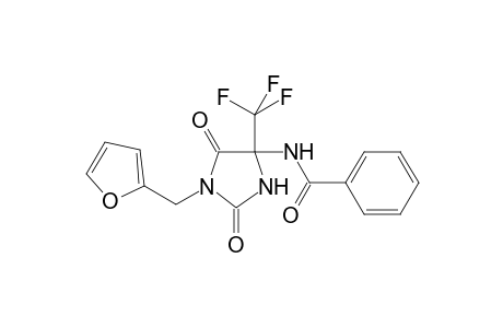 Benzamide, N-(1-furan-2-ylmethyl-2,5-dioxo-4-trifluoromethylimidazolidin-4-yl)-