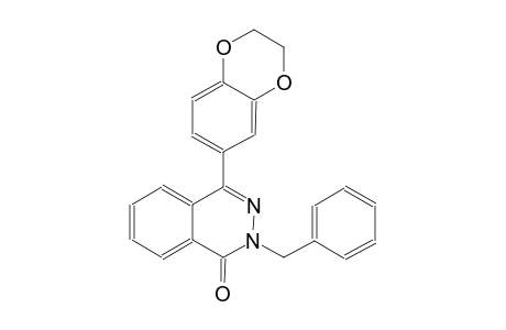 2-benzyl-4-(2,3-dihydro-1,4-benzodioxin-6-yl)-1(2H)-phthalazinone