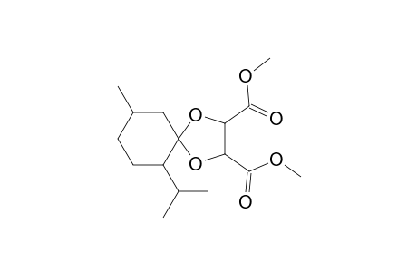 Dimethyl 6-isopropyl-9-methyl-1,4-dioxaspiro[4.5]decane-2,3-dicarboxylate