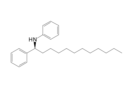 Benzenemethanamine, N-phenyl-.alpha.-undecyl-, (S)-