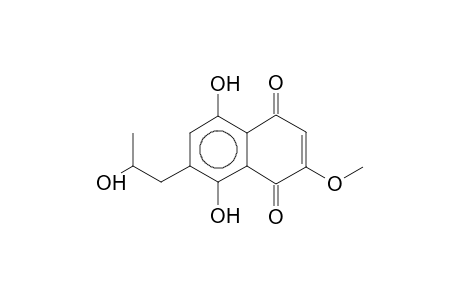 5,8-Dihydroxy-7-(2-hydroxy-propyl)-2-methoxy-[1,4]naphthoquinone