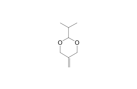 1,3-Dioxane, 5-methylene-2-(1-methylethyl)-