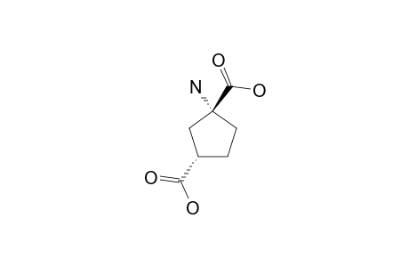 (1R,3S)-1-AMINOCYCLOPENTANE-1,3-DICARBOXYLIC-ACID