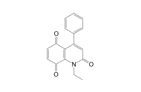 1-Ethyl-4-phenyl-2,5,8(1H)-quinonetrione