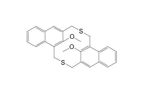 transoid-anti-11,22-Dimethoxy-2,13-dithia-[3.3](1,3)-naphthalenophane