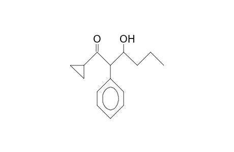 1-Cyclopropyl-3-hydroxy-2-phenyl-hexan-1-one