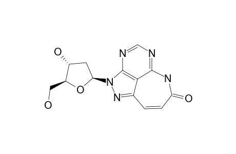 2-(2-DEOXY-BETA-D-ERYTHRO-PENTOFURANOSYL)-2,6-DIHYDROAZEPINE-[4.3.2-GH]-(8-AZA-7-DEAZAPURIN)-7-ONE