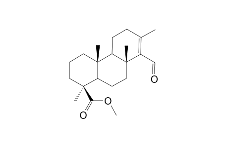 (1S,4aR,8aR)-8-formyl-1,4a,7,8a-tetramethyl-3,4,4b,5,6,9,10,10a-octahydro-2H-phenanthrene-1-carboxylic acid methyl ester