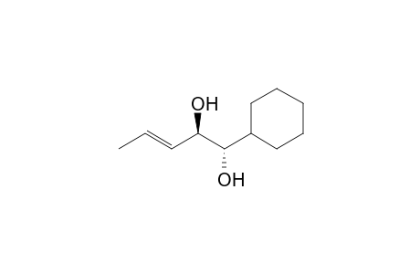1-Cyclohexylpent-3-ene-1,2-diol