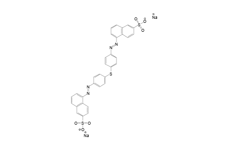 Bis[[5-(2-naphthalenesulfonic acid)diazenyl]phenyl-4-y])sulfide