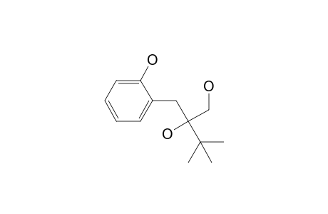 2-(2-hydroxybenzyl)-3,3-dimethyl-butane-1,2-diol