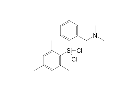 [2-(Dimethylaminomethyl)phenyl]-[2,4,6-trimethylphenyl]dichlorosilane