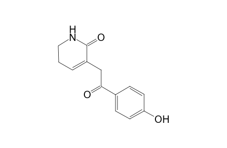 5-[2-(4-hydroxyphenyl)-2-keto-ethyl]-2,3-dihydro-1H-pyridin-6-one