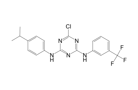 (4-chloro-6-cumidino-s-triazin-2-yl)-[3-(trifluoromethyl)phenyl]amine