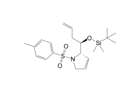 tert-Butyl-dimethyl-[(1R)-1-[(2S)-1-(4-methylphenyl)sulfonyl-2,5-dihydropyrrol-2-yl]but-3-enoxy]silane