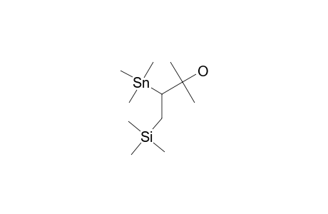 2-methyl-4-trimethylsilyl-3-trimethylstannylbutan-2-ol