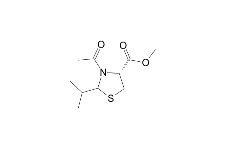 (R)-3-Acetyl-2-isopropyl-4-methoxycarbonylthiazolidine