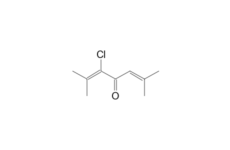 2,5-Heptadien-4-one, 3-chloro-2,6-dimethyl-