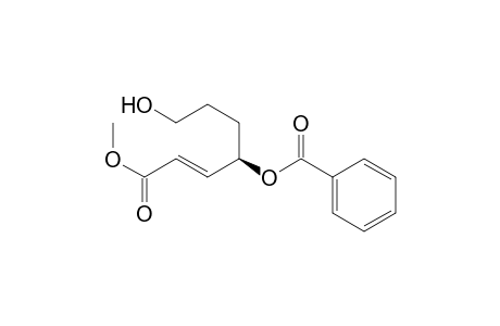 Methyl (4R)-4-(Benzyloxy)-7-hydroxyhept-2(E)-enoate