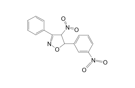 4-Nitro-5-(3-nitrophenyl)-3-phenyl-4,5-dihydroisoxazole