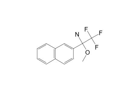 1-(2,2,2-TRIFLUORO)-1-(2-NAPHTHYL)-ETHYL-IMINE-METHANOL-ADDUCT